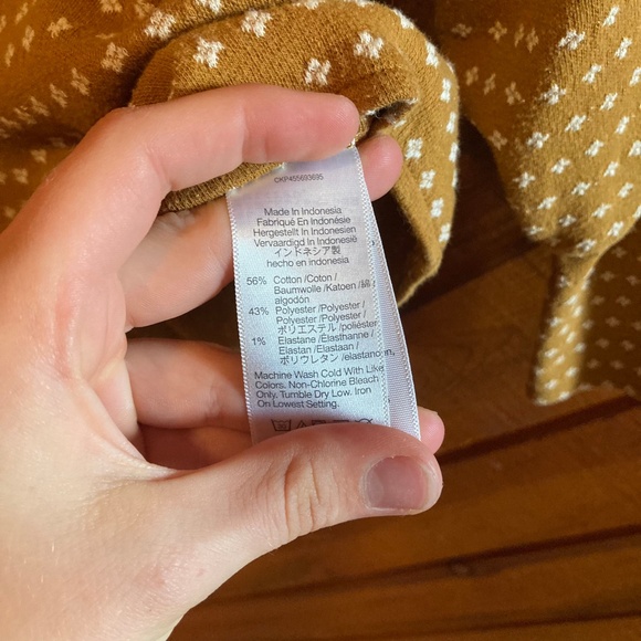 Madewell Mustard fall tight sweater - Picture 5 of 5